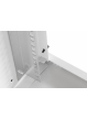 Digitus Szafa sieciowa wisząca 19" 7U, SOHO PRO 370 x 540 x 400 mm, nośność 60kg, drzwi szyba, niezłożona Szara