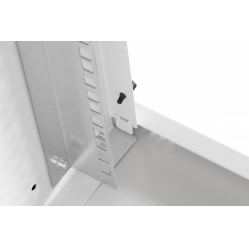 Digitus Szafa sieciowa wisząca 19" 7U, SOHO PRO 370 x 540 x 400 mm, nośność 60kg, drzwi szyba, niezłożona Szara