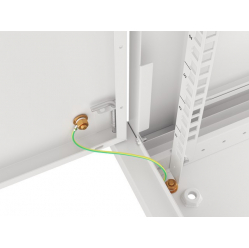 LANBERG Szafa wisząca 19 6U 600x450 WF01-6406-00S szara