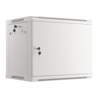 Szafa serwerowa LANBERG wisząca 19 9U 600x450 sz WF01-6409-00S
