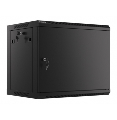 LANBERG Szafa wisząca 19 9U 600x450 cz WF01-6409-00B