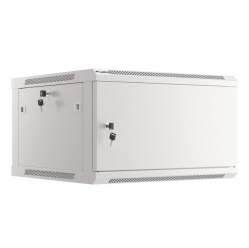 LANBERG Szafa wisząca 19 cali 6U 600x600 szara WF01-6606-00S
