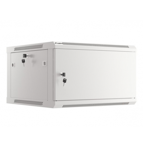 LANBERG Szafa wisząca 19 cali 6U 600x600 szara WF01-6606-00S
