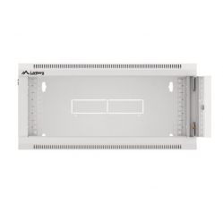 LANBERG Szafa instalacyjna rack wisząca 19 cali 4U 600 szara drzwi szkalne (złożona)