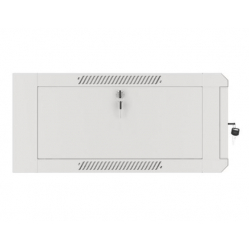 LANBERG Szafa instalacyjna rack wisząca 19 cali 4U 600 szara drzwi szkalne (złożona)