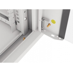 LANBERG Szafa instalacyjna rack wisząca 19 cali 4U 600 szara drzwi szkalne (złożona)