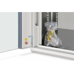 Digitus Szafa sieciowa wisząca Dynamic 19" 7U rack 385x600x450mm, drzwi szyba, szara, niezłożona, 60kg