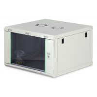 Szafa serwerowa Digitus wisząca Dynamic 19" 7U rack 385x600x600mm, drzwi szyba, szara, niezłożona, 60kg