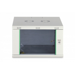 Digitus Szafa sieciowa wisząca Dynamic 19" 7U rack 385x600x600mm, drzwi szyba, szara, niezłożona, 60kg