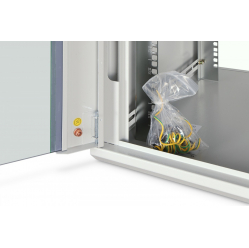 Digitus Szafa sieciowa wisząca Dynamic 19" 7U rack 385x600x600mm, drzwi szyba, szara, niezłożona, 60kg