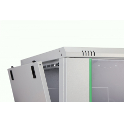 Digitus Szafa sieciowa wisząca Dynamic 19" 7U rack 385x600x600mm, drzwi szyba, szara, niezłożona, 60kg