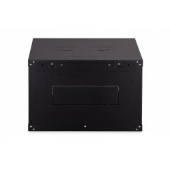 Digitus Szafa sieciowa wisząca Dynamic 19" 7U rack 385x600x600mm, drzwi szyba, czarna, niezłożona, 60kg