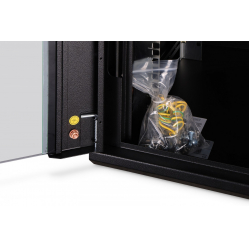 Digitus Szafa sieciowa wisząca Dynamic 19" 7U rack 385x600x600mm, drzwi szyba, czarna, niezłożona, 60kg