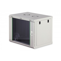 Szafa serwerowa Digitus wisząca Dynamic 19" 9U rack 474x600x450mm, drzwi szyba, szara, niezłożona, 60kg