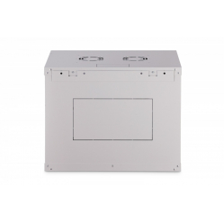 Digitus Szafa sieciowa wisząca Dynamic 19" 9U rack 474x600x450mm, drzwi szyba, szara, niezłożona, 60kg