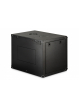 Digitus Szafa sieciowa wisząca Dynamic 19" 9U rack 474x600x450mm, drzwi szyba, czarna, niezłożona, 60kg