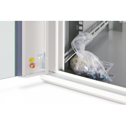 Digitus Szafa sieciowa wisząca Dynamic 19" 9U rack 474x600x600mm, drzwi szyba, szara, niezłożona, 60kg