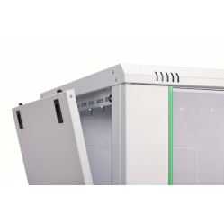 Digitus Szafa sieciowa wisząca Dynamic 19" 9U rack 474x600x600mm, drzwi szyba, szara, niezłożona, 60kg