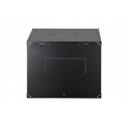 Digitus Szafa sieciowa wisząca Dynamic 19" 9U rack 474x600x600mm, drzwi szyba, czarna, niezłożona, 60kg