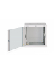 Digitus Szafa sieciowa wisząca Dynamic 19" 12U rack 607x600x450mm, drzwi szyba, szara, niezłożona, 60kg