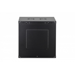 Digitus Szafa sieciowa wisząca Dynamic 19" 12U rack 607x600x450mm, drzwi szyba, czarna, niezłożona, 60kg