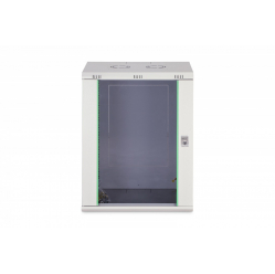 Digitus Szafa sieciowa wisząca Dynamic 19" 16U rack 785x600x450mm, drzwi szyba, szara, niezłożona, 60kg