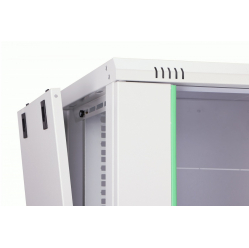 Digitus Szafa sieciowa wisząca Dynamic 19" 16U rack 785x600x450mm, drzwi szyba, szara, niezłożona, 60kg