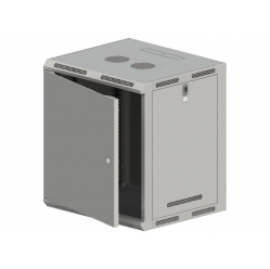 Alantec Szafa wisząca 19" 15U 600x500, drzwi metalowe FLAT PACK