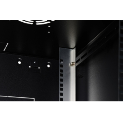 Digitus Szafa sieciowa wisząca Dynamic 19" 16U rack 785x600x600mm, drzwi szyba, czarny, niezłożona, 60kg