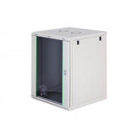 Szafa serwerowa Digitus wisząca Dynamic 19" 16U rack 785x600x600mm, drzwi szyba, szary, niezłożona, 60kg