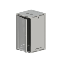 Alantec rackowa 19" 24U 600x600, drzwi szklane FLAT PACK