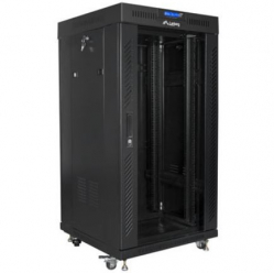 LANBERG Szafa stojąca rack 19 cali 22U 600X600mm czarna LCD