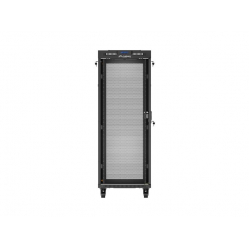 LANBERG Szafa instalacyjna rack stojąca 19 cali 32U 600x600 drzwi perforowane LCD czarna (Flat pack)