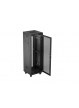 LANBERG Szafa instalacyjna rack stojąca 19 cali 37U 600x600 drzwi perforowane LCD czarna (Flat pack)