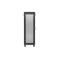 LANBERG Szafa instalacyjna rack stojąca 19 cali 37U 600x600 drzwi perforowane LCD czarna (Flat pack)