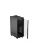 LANBERG Szafa instalacyjna rack stojąca 19 cali 32U 600x1000 drzwi przeszklone LCD czarna (Flat pack)