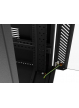 LANBERG Szafa instalacyjna rack stojąca 19 cali 32U 600x1000 drzwi przeszklone LCD czarna (Flat pack)