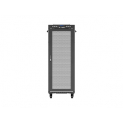 LANBERG Szafa instalacyjna rack stojąca 19 cali 32U 600x800 drzwi perforowane LCD czarna (Flat pack)