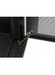 LANBERG Szafa instalacyjna rack stojąca 19 cali 32U 600x800 drzwi perforowane LCD czarna (Flat pack)