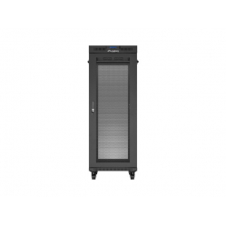 LANBERG Szafa instalacyjna rack stojąca 19 cali 32U 600x1000 drzwi perforowane LCD czarna (Flat pack)