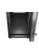 LANBERG Szafa instalacyjna rack stojąca 19 cali 32U 600x1000 drzwi perforowane LCD czarna (Flat pack)