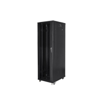 Szafa serwerowa LANBERG stojąca Rack 19 cali 42U 800x800mm czarna