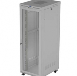LANBERG Szafa instalacyjna rack stojąca 19 cali 47U 800x1000 szara drzwi perforowane LCD (flat pack) V2 
