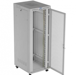 LANBERG Szafa instalacyjna rack stojąca 19 cali 47U 800x1000 szara drzwi perforowane LCD (flat pack) V2 