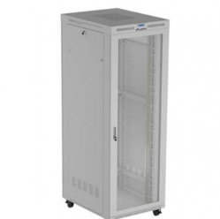 LANBERG Szafa instalacyjna rack stojąca 19 cali 47U 800x1000 szara drzwi perforowane LCD (flat pack) V2 