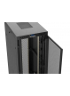 LANBERG Szafa instalacyjna rack stojąca 19 cali 47U 800x1200 czarna drzwi perforowane LCD (flat pack) V2 