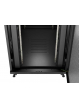 LANBERG Szafa instalacyjna rack stojąca 19 cali 47U 800x1200 czarna drzwi perforowane LCD (flat pack) V2 