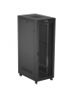 LANBERG Szafa instalacyjna rack stojąca 19 cali 47U 800x1200 czarna drzwi perforowane LCD (flat pack) V2 