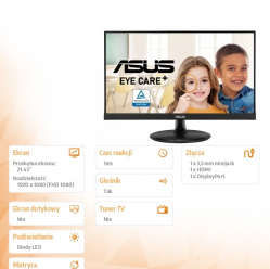Asus Monitor 22 cale VY229Q IPS FHD