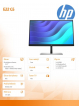 HP Inc. Monitor 21.5 cali E22 G5 FHD 6N4E8AA 